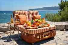 North Myrtle Beach: mac wallpaper, suitcase, picnic basket