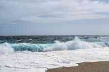 North Myrtle Beach: sea, waves, Clouds
