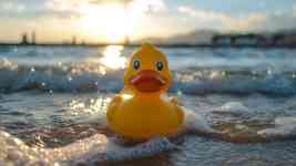 North Myrtle Beach: toy, Duck, rubber duck