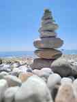 Myrtle Beach: nature, sea, pebbles